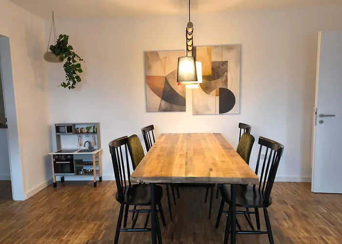 Lejlighed Maremar - Nahe Klinikum - Luxus Boxspring - Parkplatz - Kueche - Highspeed Wlan - Bis Zu 7p