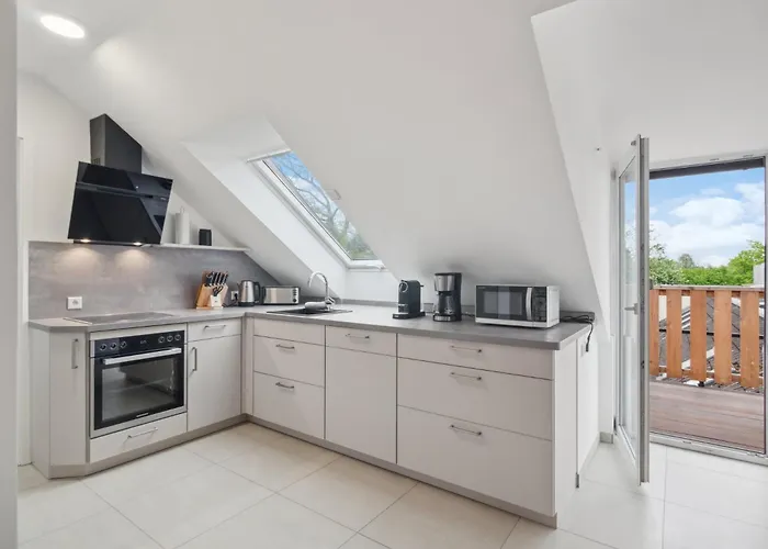 Maremar - Nahe Klinikum - Luxus Boxspring - Parkplatz - Kueche - Highspeed Wlan - Bis Zu 7p Lejlighed *