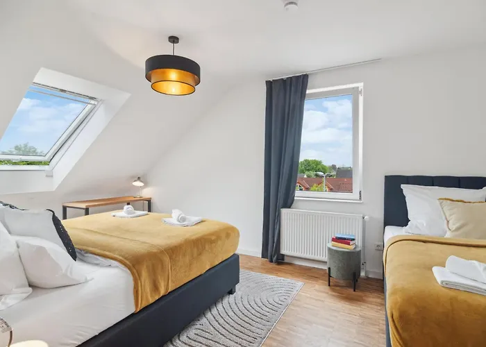 Maremar - Nahe Klinikum - Luxus Boxspring - Parkplatz - Küche - Highspeed Wlan - Bis Zu 7p *