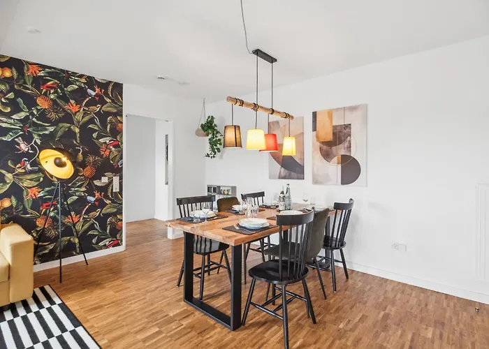 Lejlighed Maremar - Nahe Klinikum - Luxus Boxspring - Parkplatz - Kueche - Highspeed Wlan - Bis Zu 7p